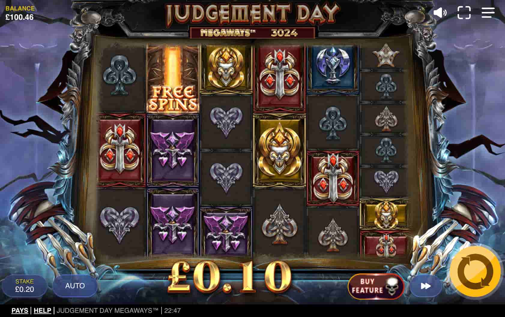 Judgement Day Megaways screenshot 2