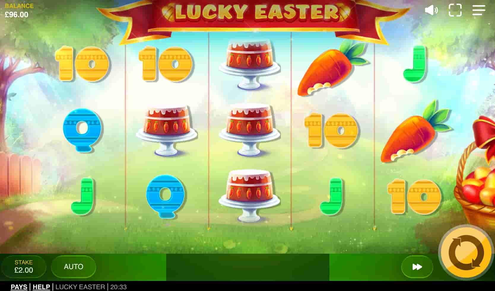 Lucky Easter slot screenshot 2