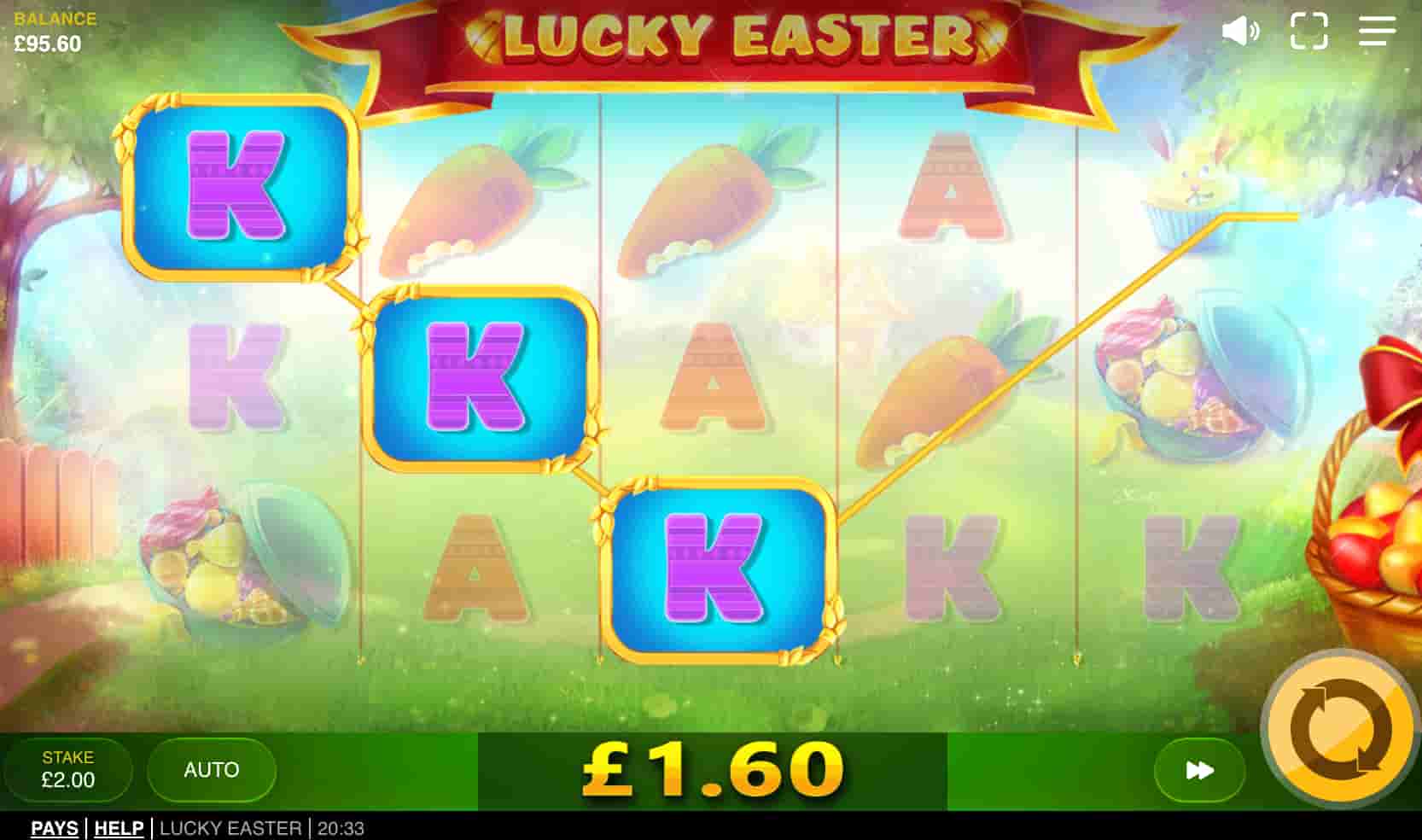 Lucky Easter slot screenshot 3