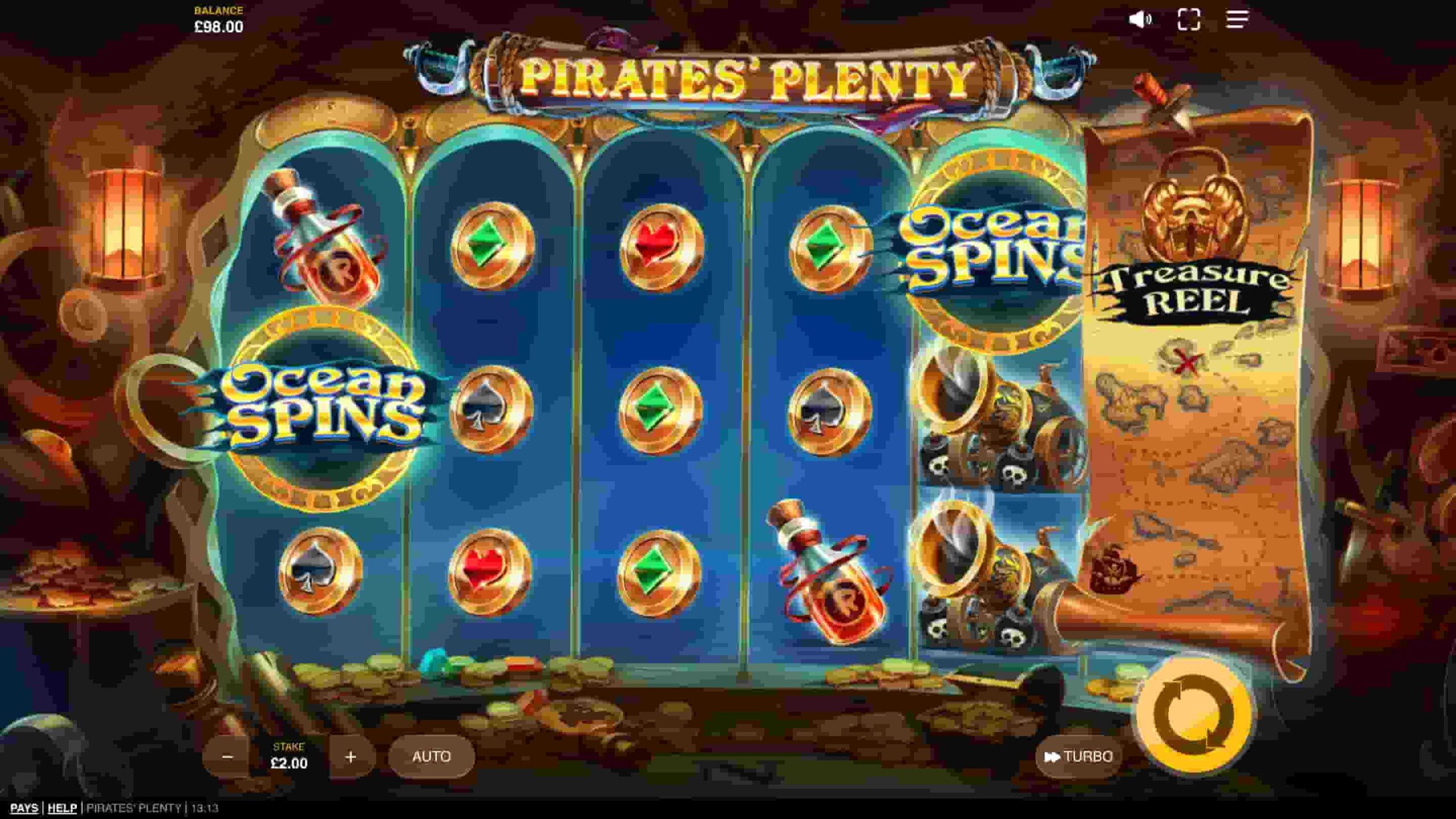 Pirates Plenty slot screenshot 1