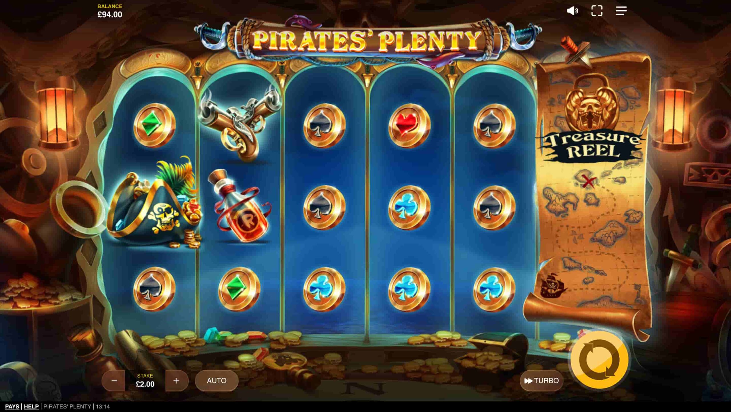 Pirates Plenty slot screenshot 3