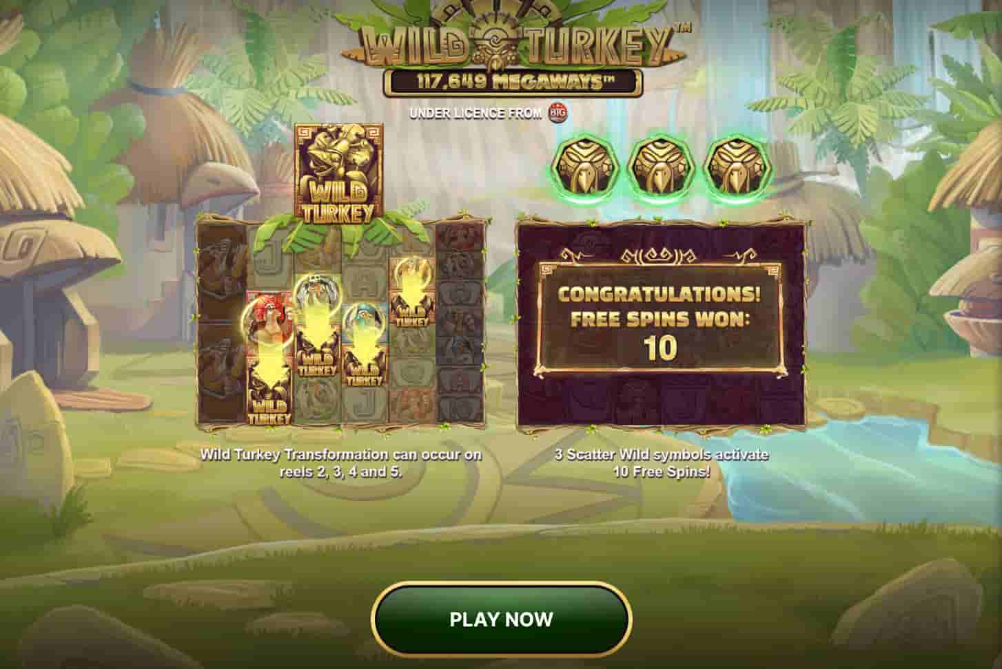Wild Turkey Megaways screenshot 5