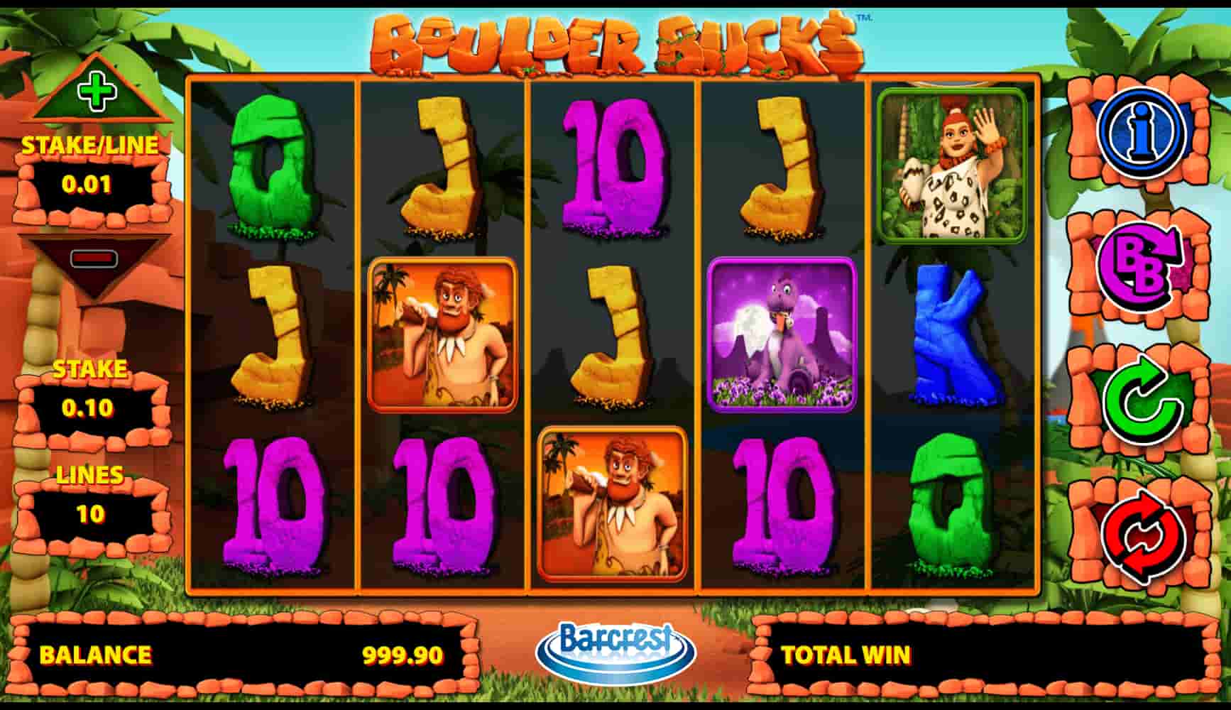Best Boulder Bucks slot screenshot 1
