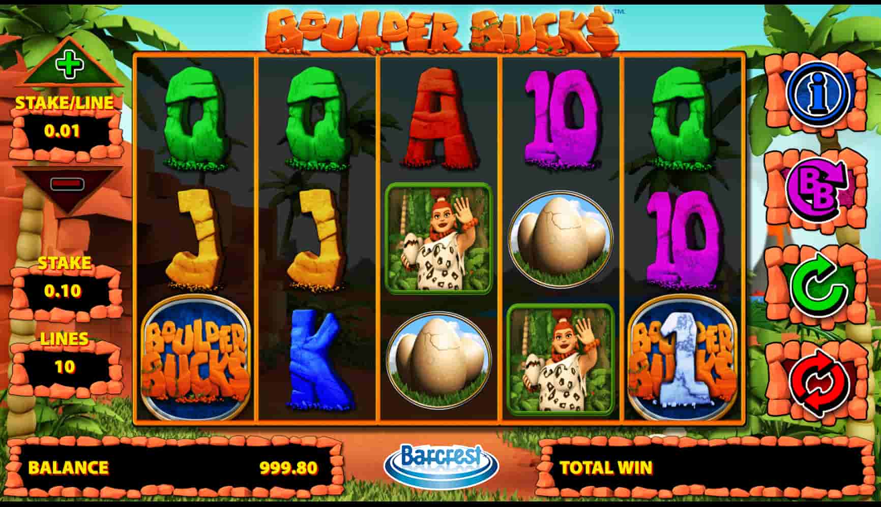 Best Boulder Bucks slot screenshot 2