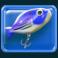 Blue Fishing Lure