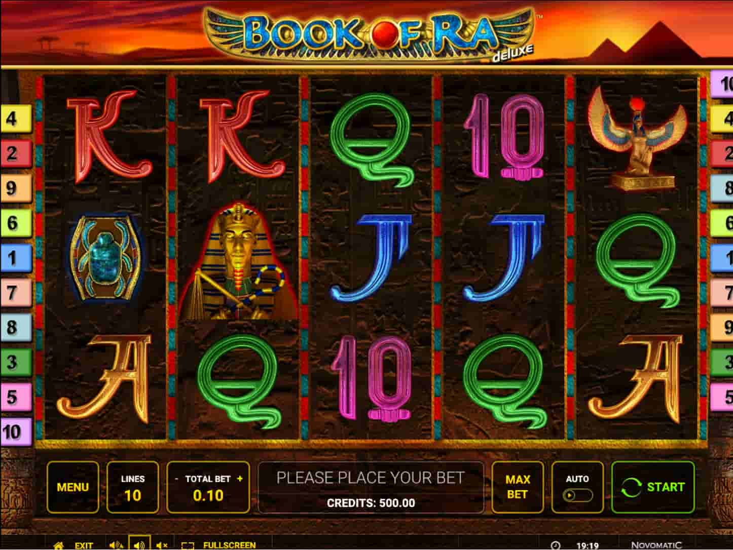 Book of Ra Deluxe screenshot 3