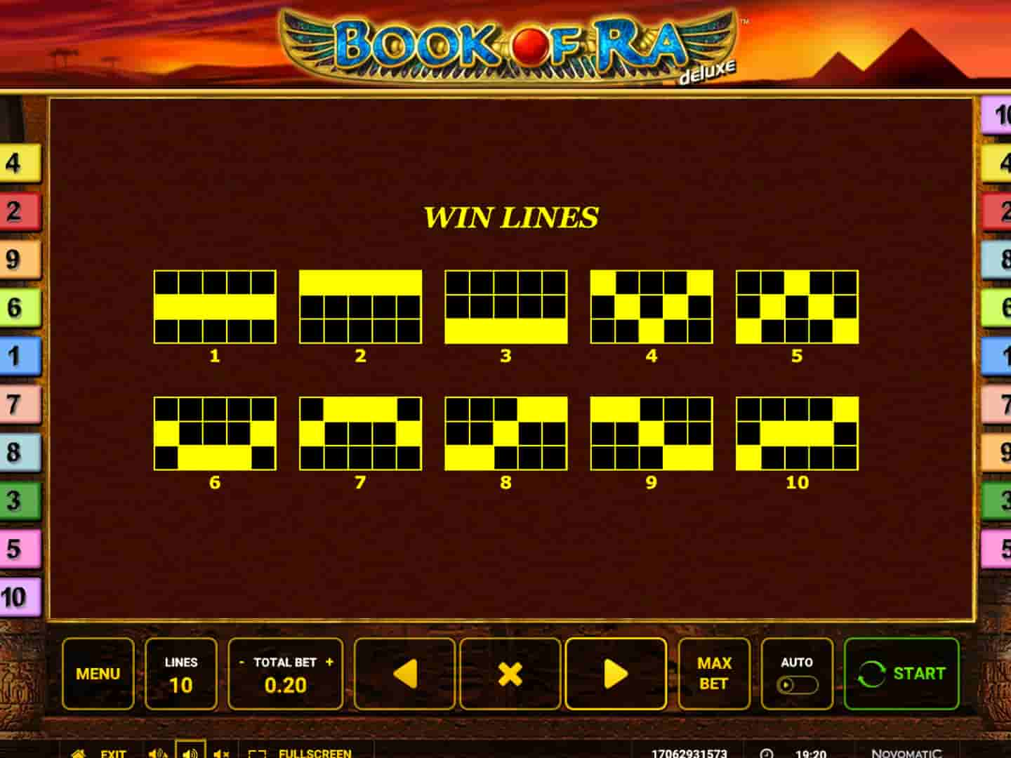 Book of Ra Deluxe screenshot 4