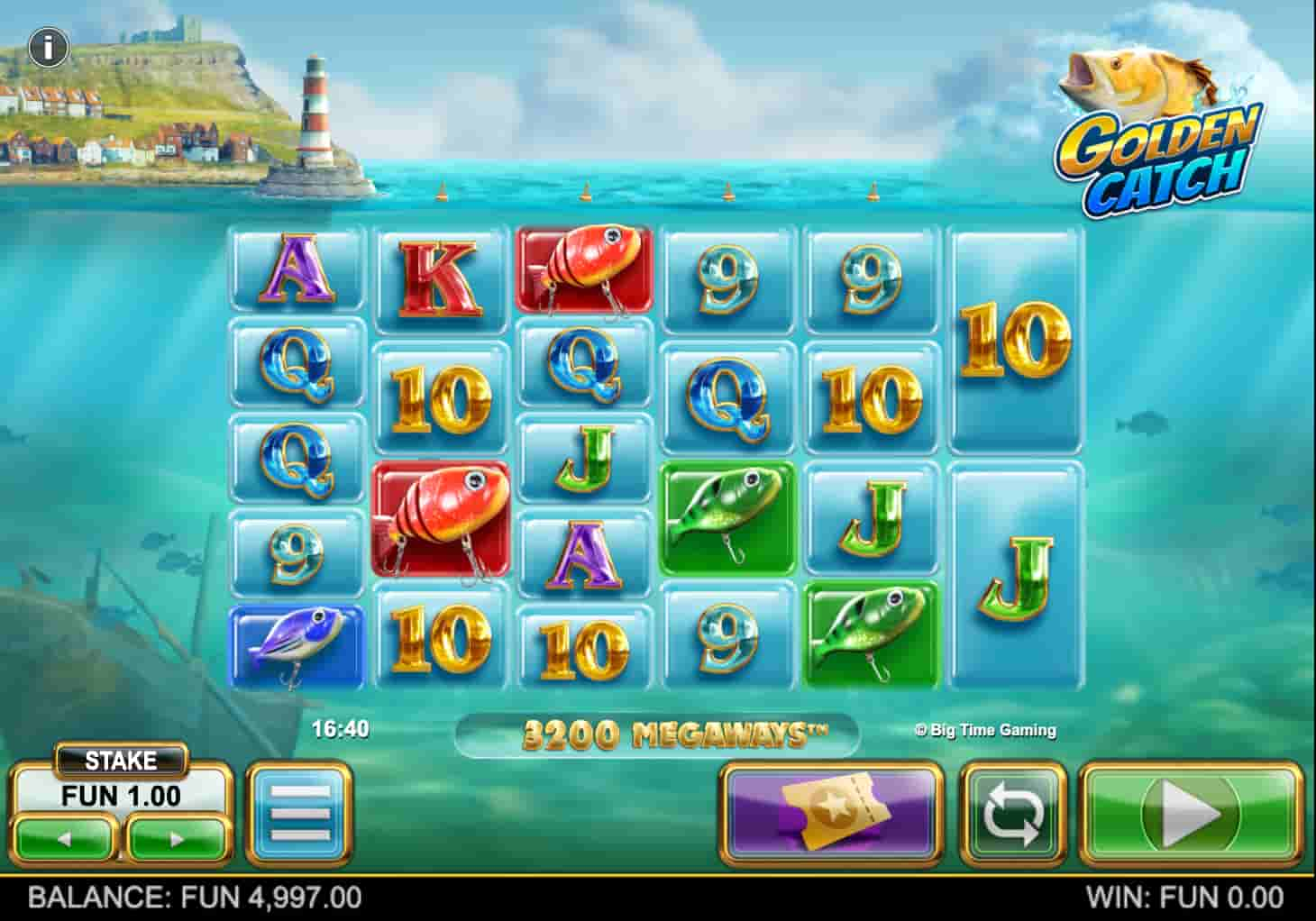 Golden Catch Megaways screenshot 3