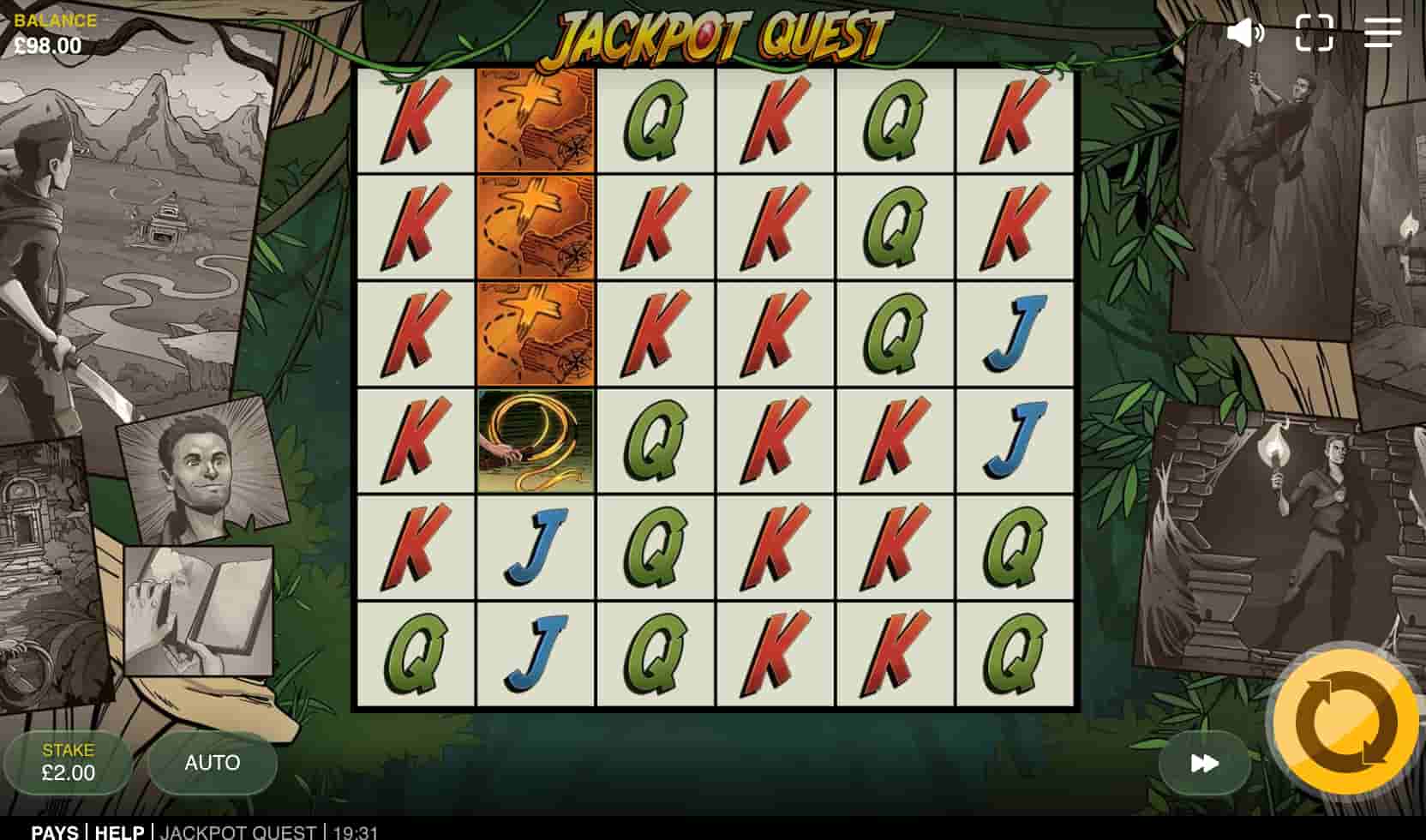 Jackpot Quest slot screenshot 1