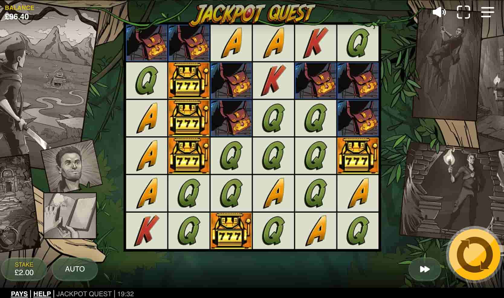 Jackpot Quest slot screenshot 3
