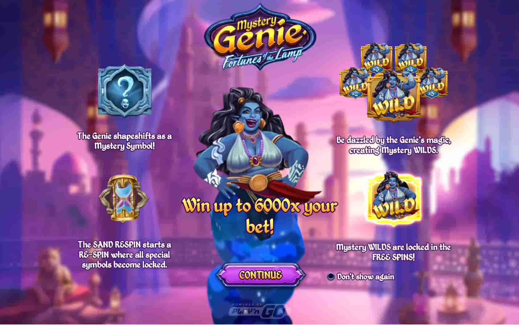 Mystery Genie Fortunes of the Lamp Slot screenshot 5