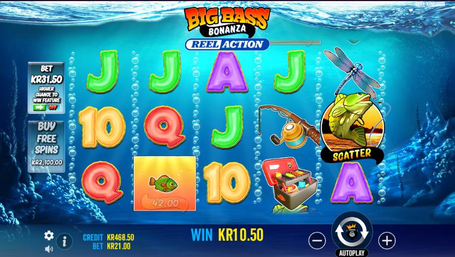 big bass bonanza reel action skjermbilde 2