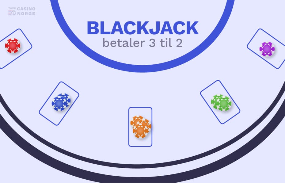 blackjack betaler 3 til 2