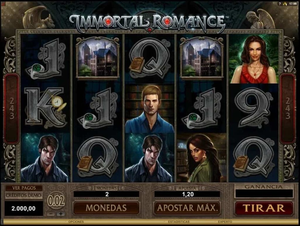 immportal romance spilleautomater