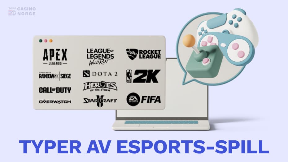 typer av esports spill