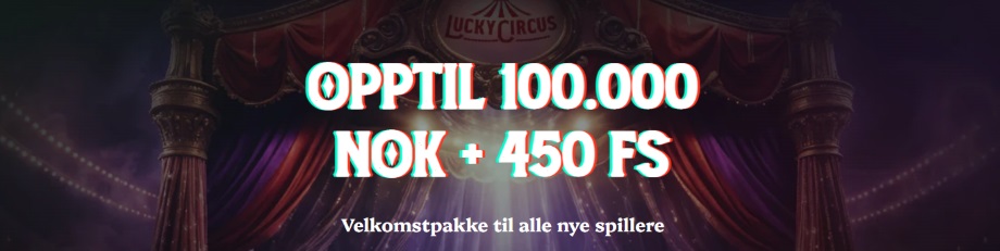 lucky circus casino velkomstbonus