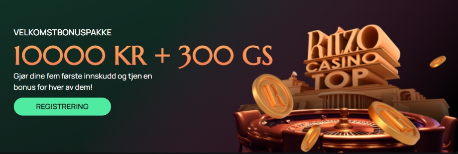 ritzo casino velkomstbonus