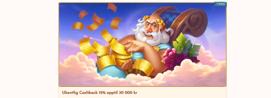 bethall ukentlig cashback