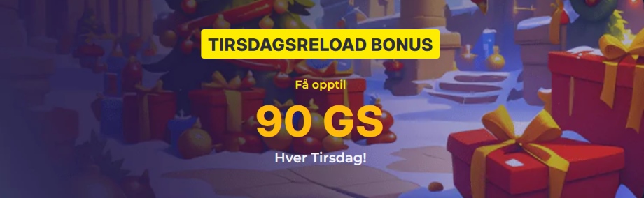 slota casino tirsdagsreload bonus